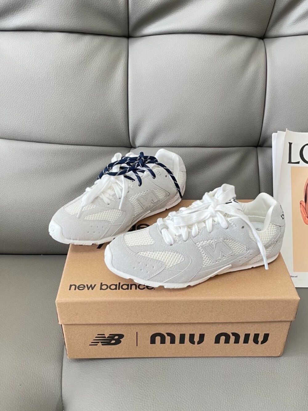 Miu Miu x New Balance 530 SL Sneakers